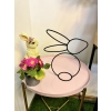 Zając wyjątkowy Królik Wielkanoc Loft ozdoba figurka duży XL 50cm Zajączek